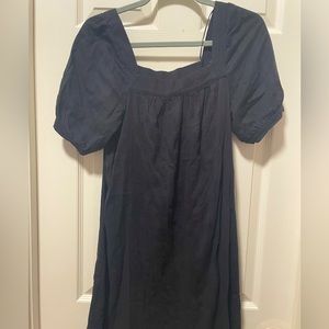 Old Navy Black Square Neck Dress - XS